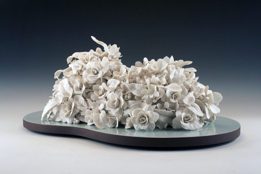 Lumen Flores“ - Porcelain, wood, resin