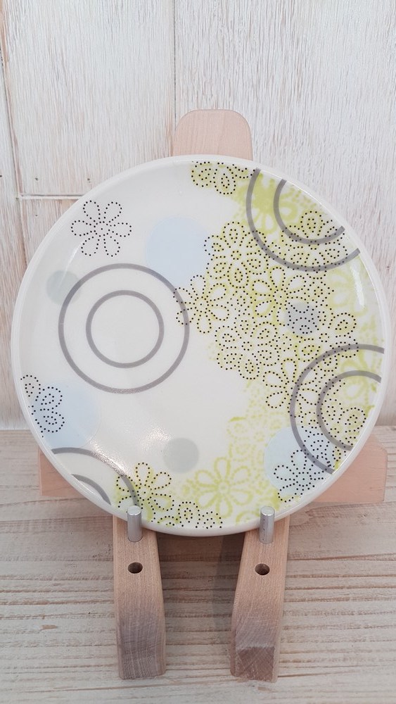 Handmade Porcelain Plate III - Small Salad or Dessert Plate