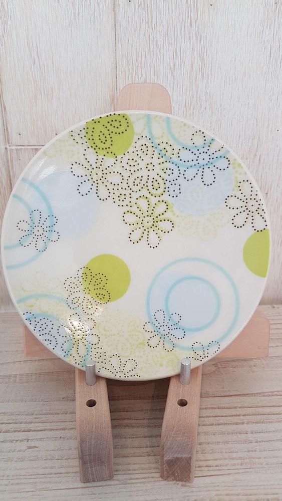 Handmade Porcelain Plate IV - Small Salad or Dessert Plate