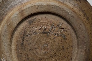 Peter Voulkos Plate - Signature