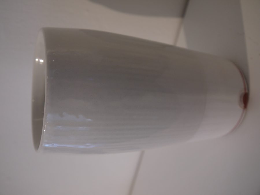 White Vase - Terra Cotta