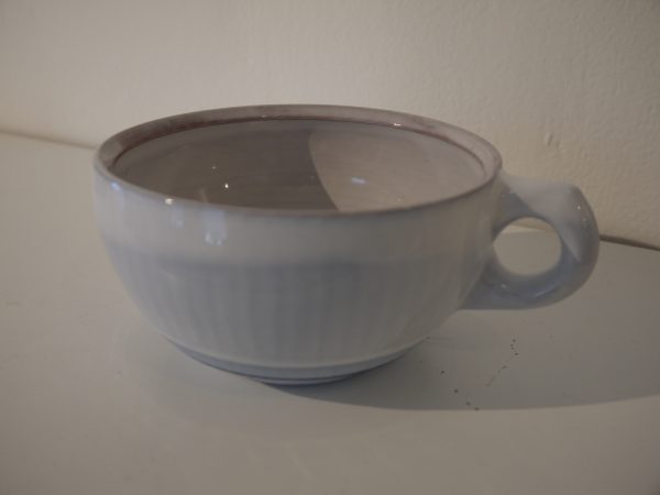 Grey/Blue Cup with Handle - Terra Cotta