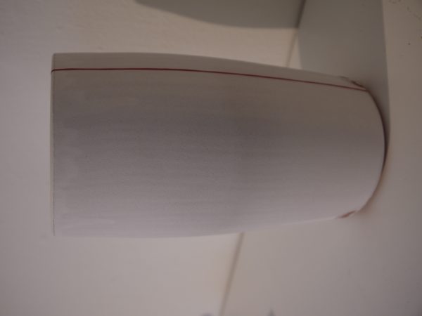Medium White Vase - Terra Cotta