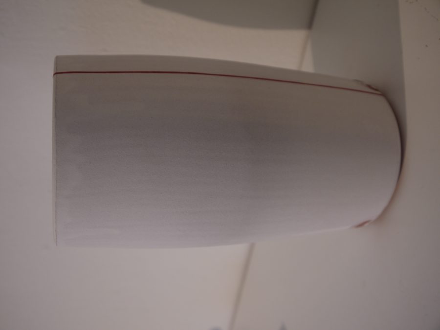 Medium White Vase