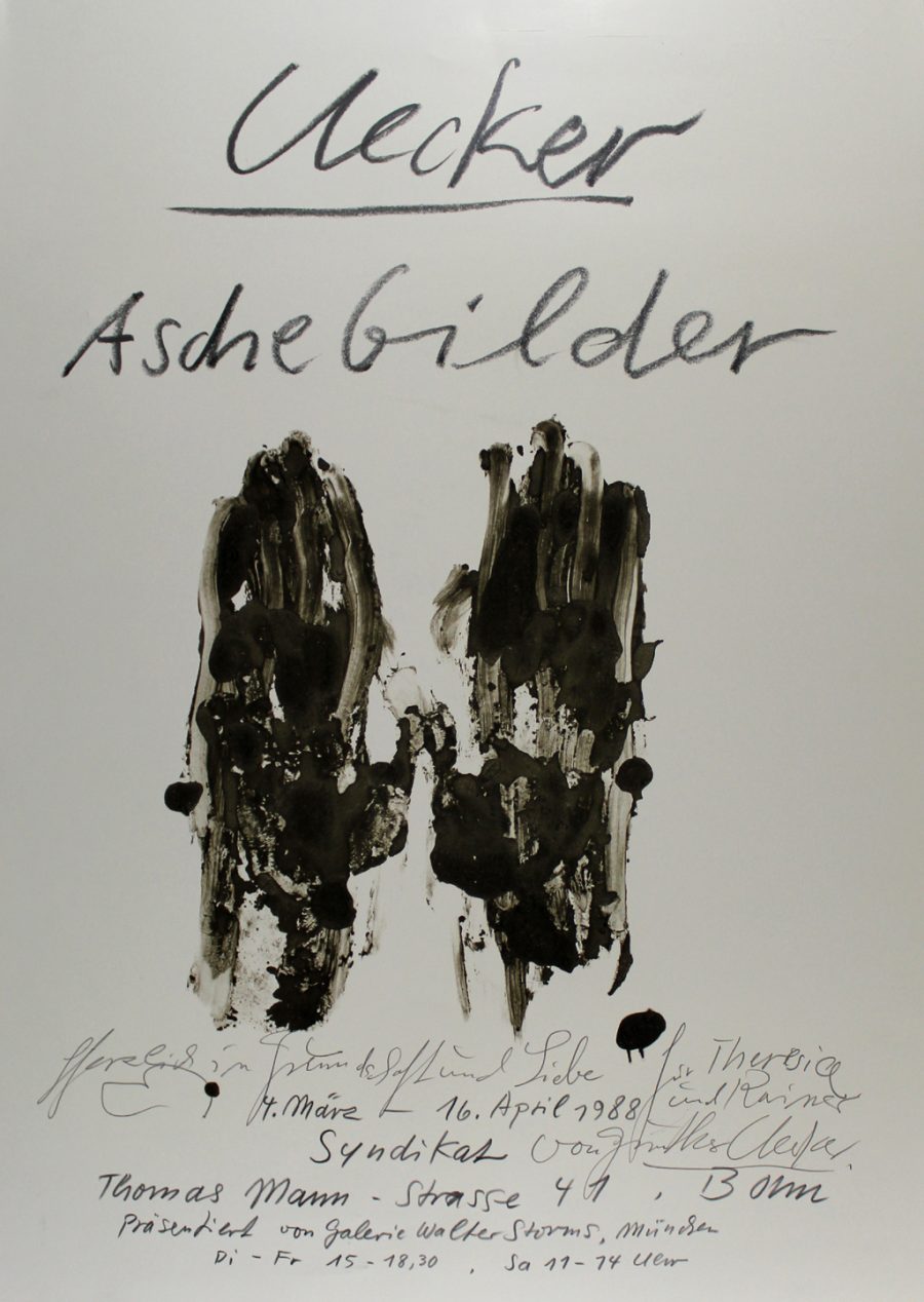 Aschebilder - Exhibition poster