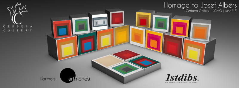 Cerbera Gallery - Homage to Josef Albers & the Square