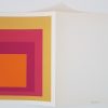 (Homage to the Square; Brown Red Orange - "Geometric Composition"