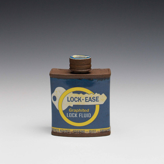 Lock- EaseSmall Flask - Title : "Lock-Ease" Small Flask