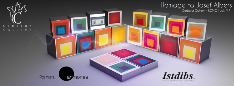 Cerbera Gallery - Homage to Josef Albers & the Square