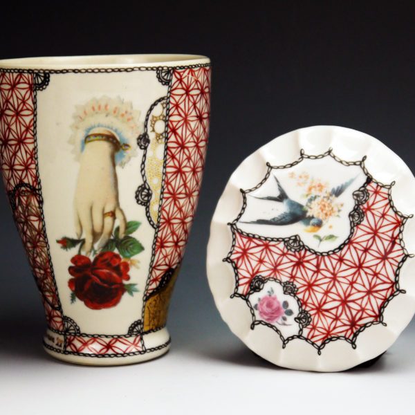 Keks Tellerchen (cookie plate), handpainted porcelain