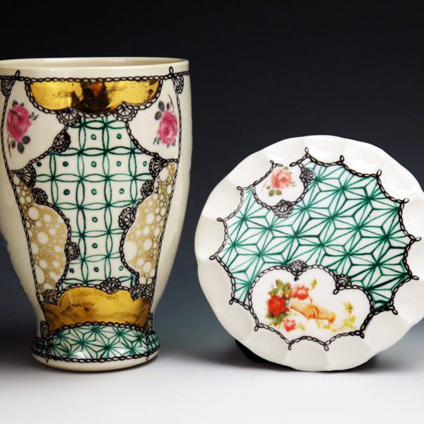 Keks Tellerchen (cookie plate), handpainted porcelain