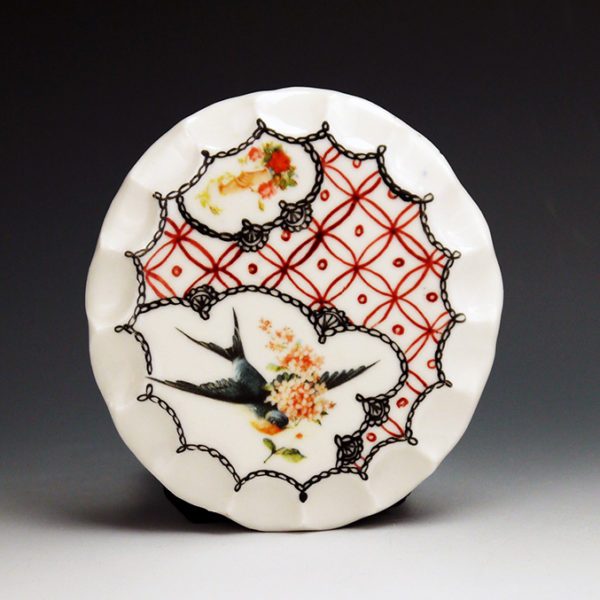 Keks Tellerchen (cookie plate), handpainted porcelain