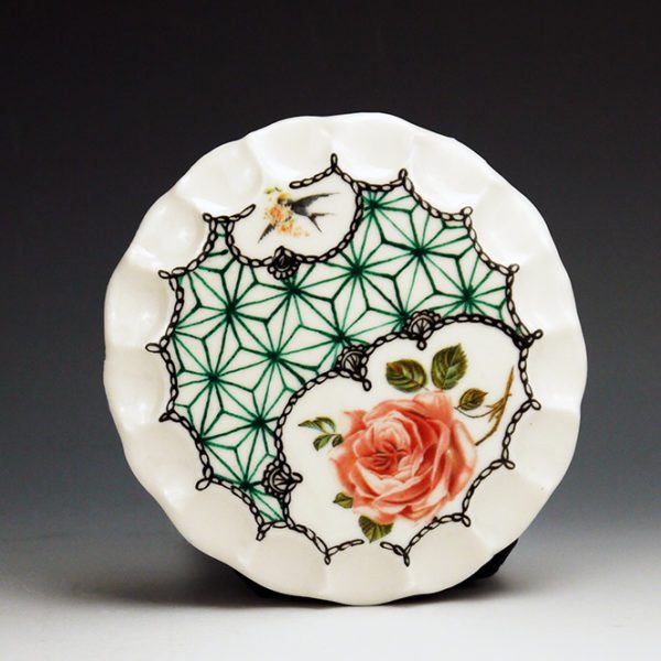 Keks Tellerchen (cookie plate), handpainted porcelain