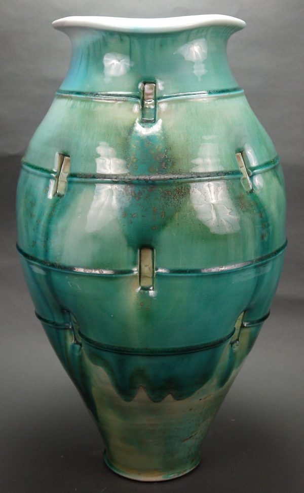 Vase (Turquoise Glaze) - Vase (Turquoise Glaze)