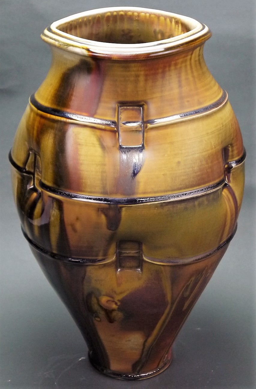Vase (Amber Glaze) - Vase (Amber Glaze)