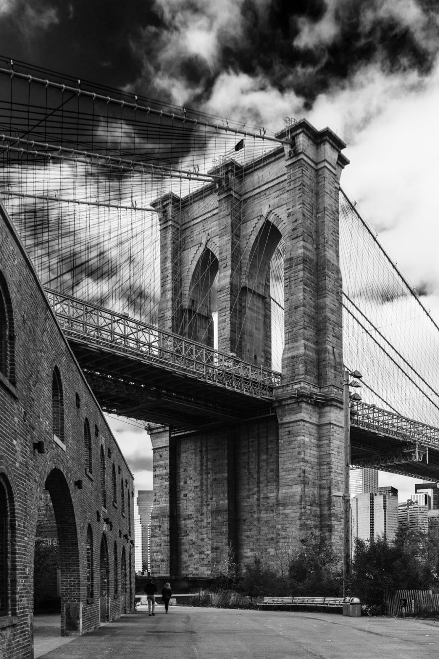 Brooklyn Bridge - Title: Brooklyn Bridge