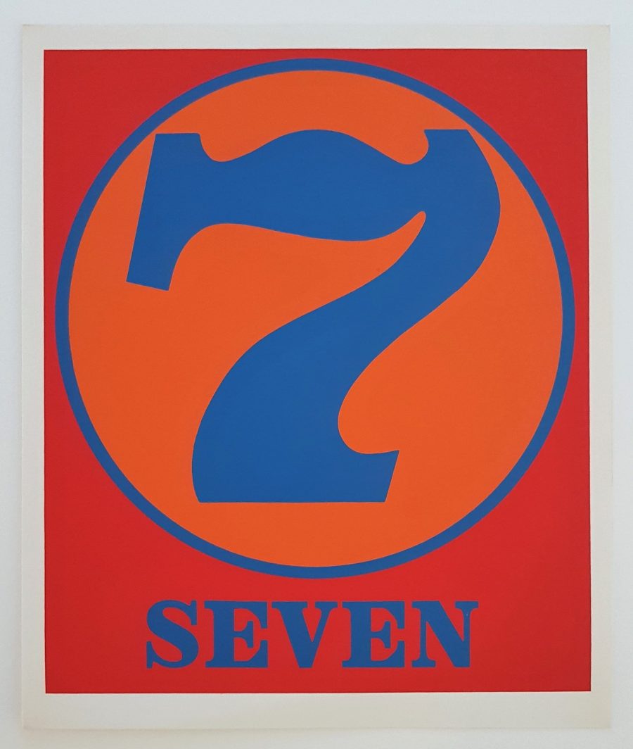 Seven - Robert Indiana