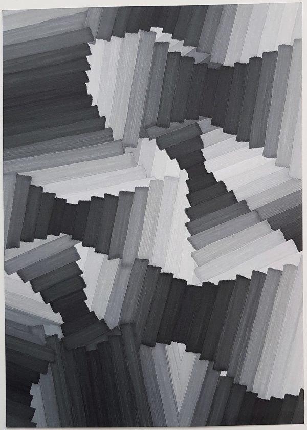 Untitled (Geometric Abstraction) - Alex Diamond