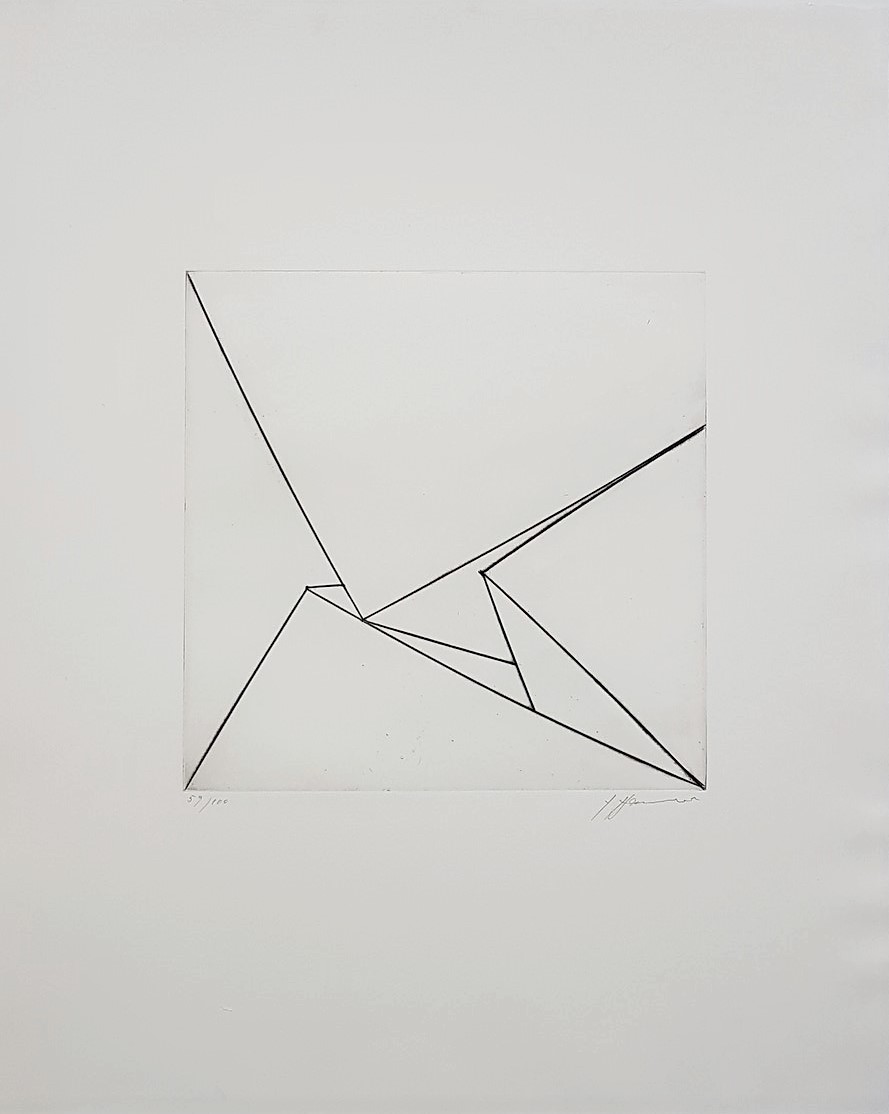 Untitled Geometric Abstraction - Erich Hauser