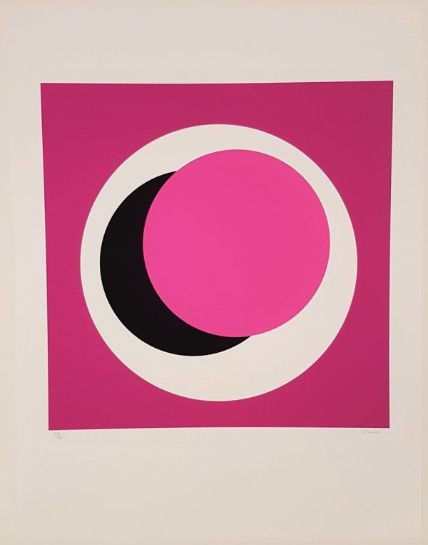 Light Pink Circle (Cercle rose pale) - Geneviève Claisse