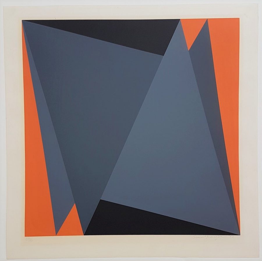 Abstract Geometric Composition - Helmut Sundhaussen