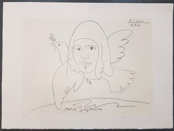 Pour Gagarine (Youri Gagarine) - Pablo Picasso