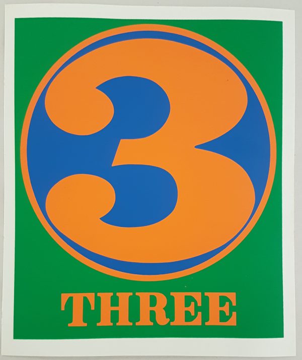 Three - Robert Indiana