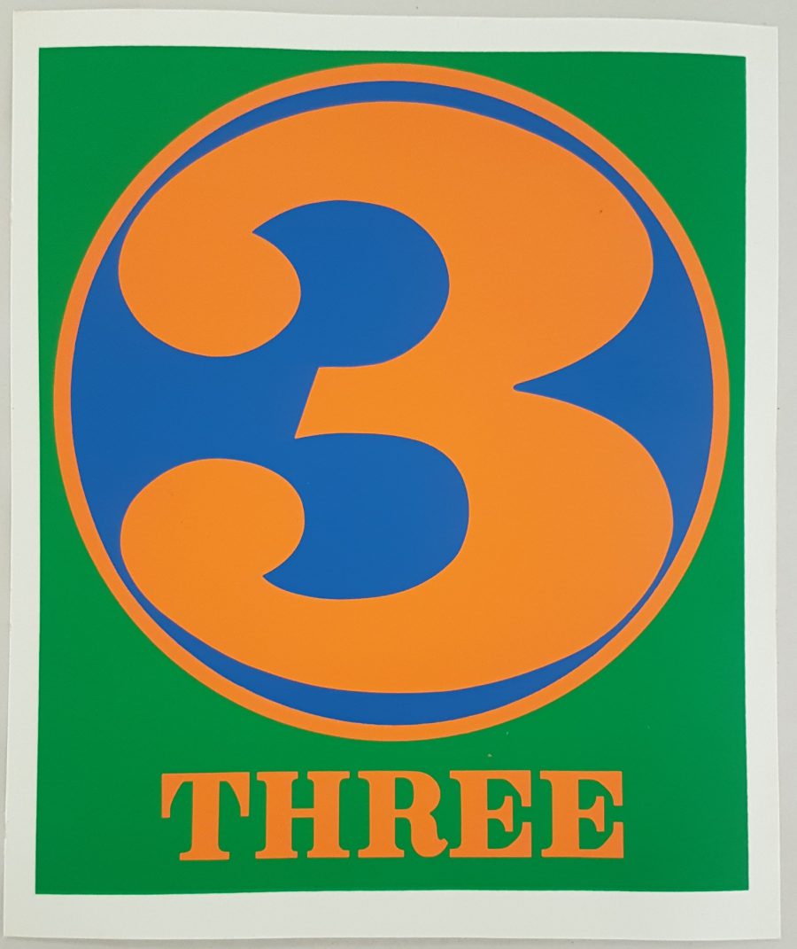 Three - Robert Indiana