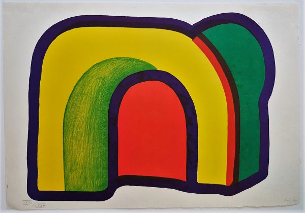 Composition with Red - Howard Hodgkin