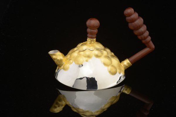 Golden Botrus Teapot - Genevieve E Flynn