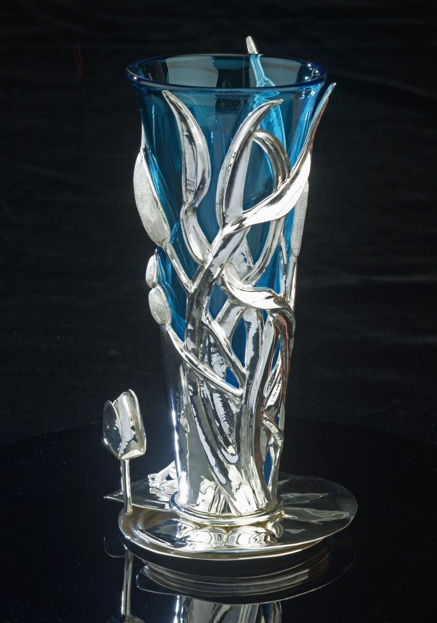Pond Life Bud Vase