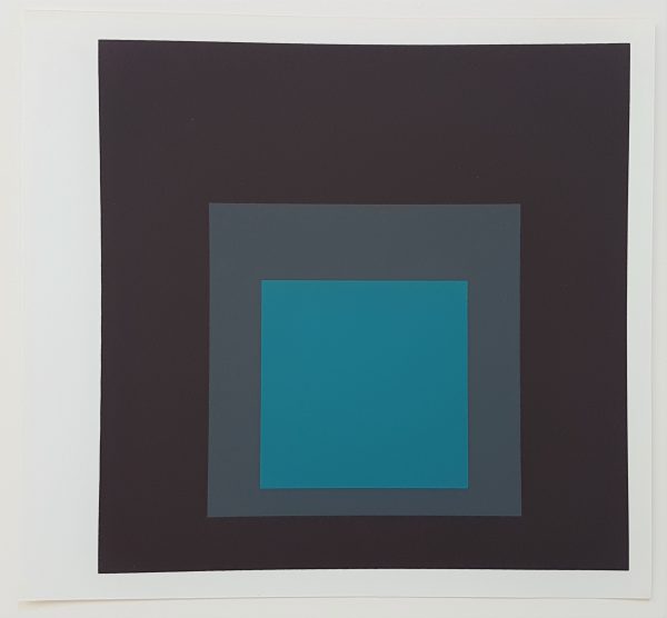 Homage to the Square - Screenprint in brilliant Colors on strong wove paper
