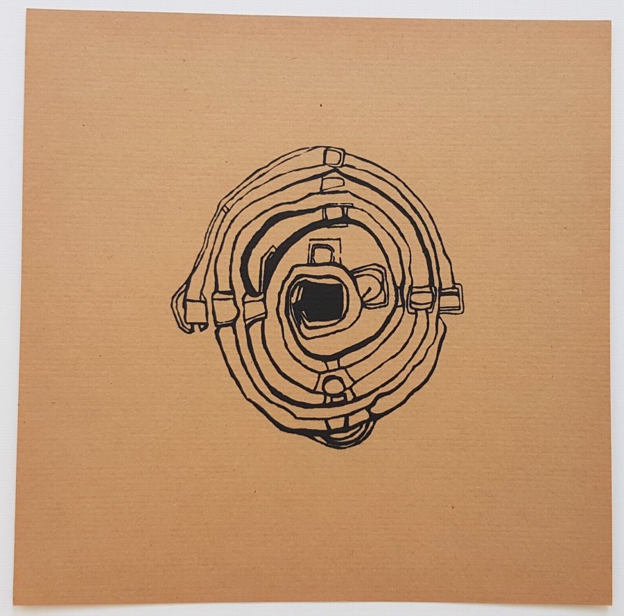 Spirale - Friedensreich Hundertwasser (* 12/15/1928 Wien † 02/21/2000)