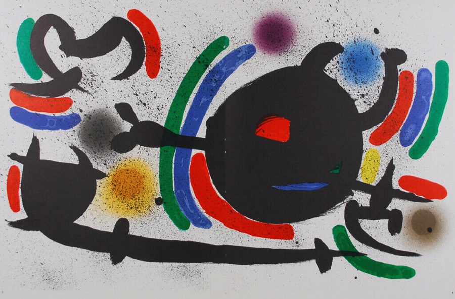 Litografia Original X - Joan Miró