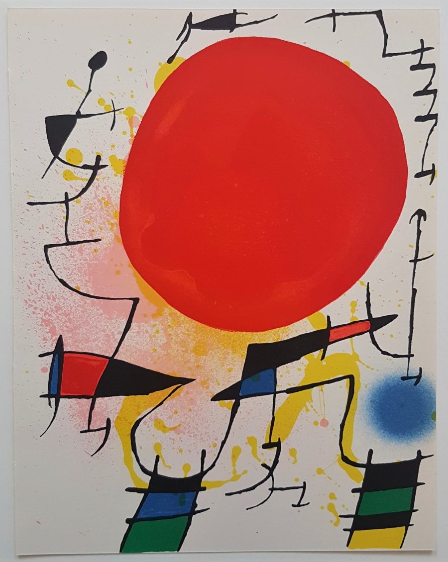 Litografia Original III - Joan Miró