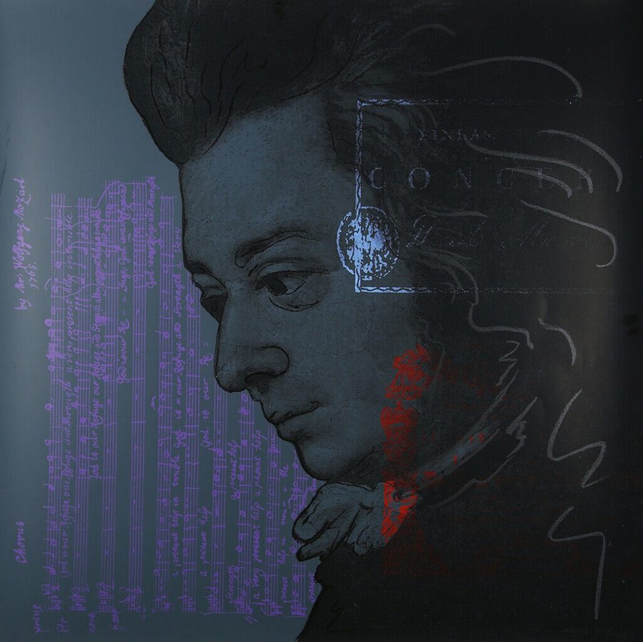 Wolfgang Amadeus Mozart (Pop Art
