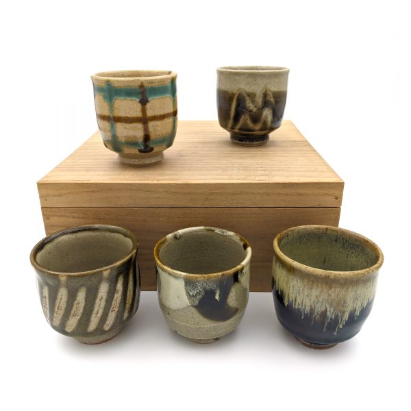 Set of Yunomi Tea Cups - Shoji Hamada