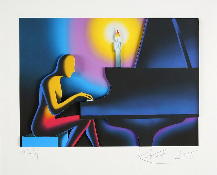 The Right Note - Mark Kostabi