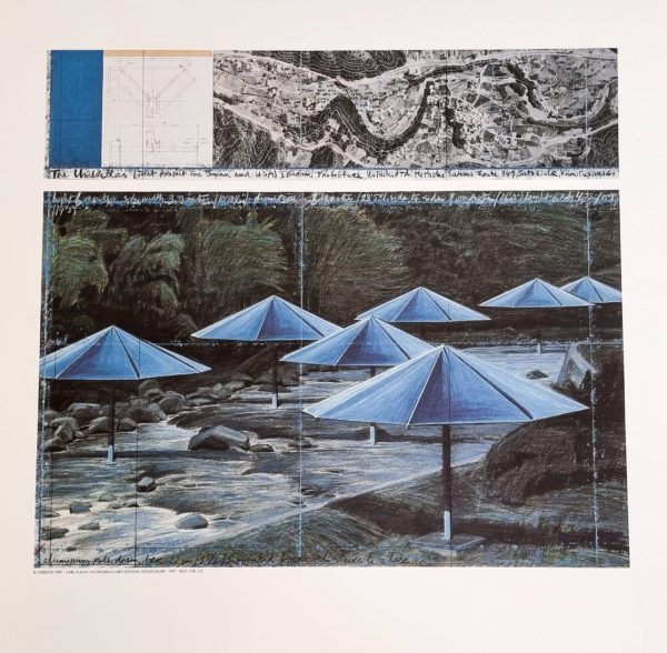 The Umbrellas (Blue) - Christo