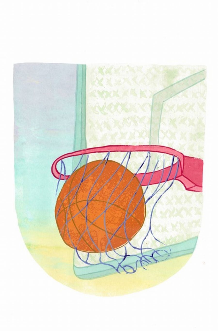 Basketball Hoop - Byron Ashley