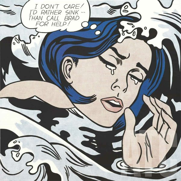 Drowning Girl - Roy Lichtenstein
