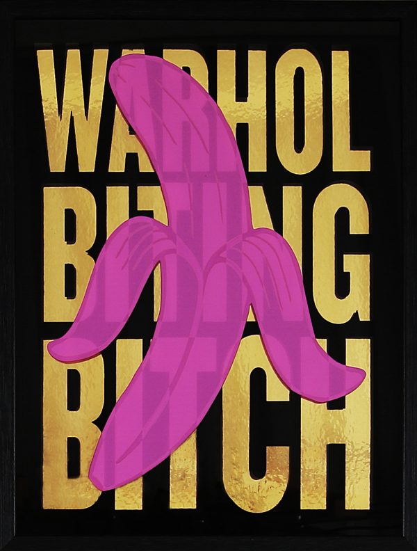 Warhol Biting Bitch - Pink Banana - Shuby