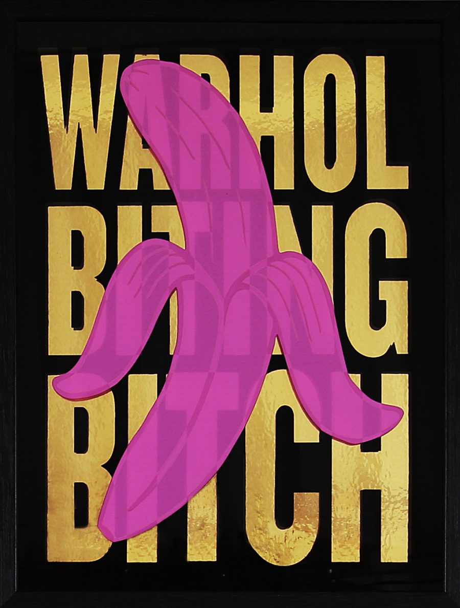 Warhol Biting Bitch – Pink Banana