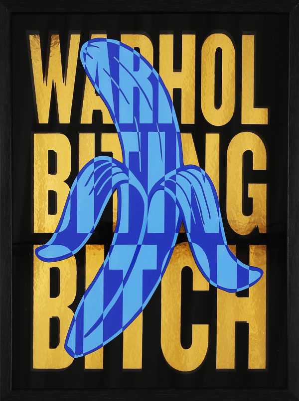 Warhol Biting Bitch - Blue Banana - Shuby