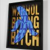 Warhol Biting Bitch - Blue Banana