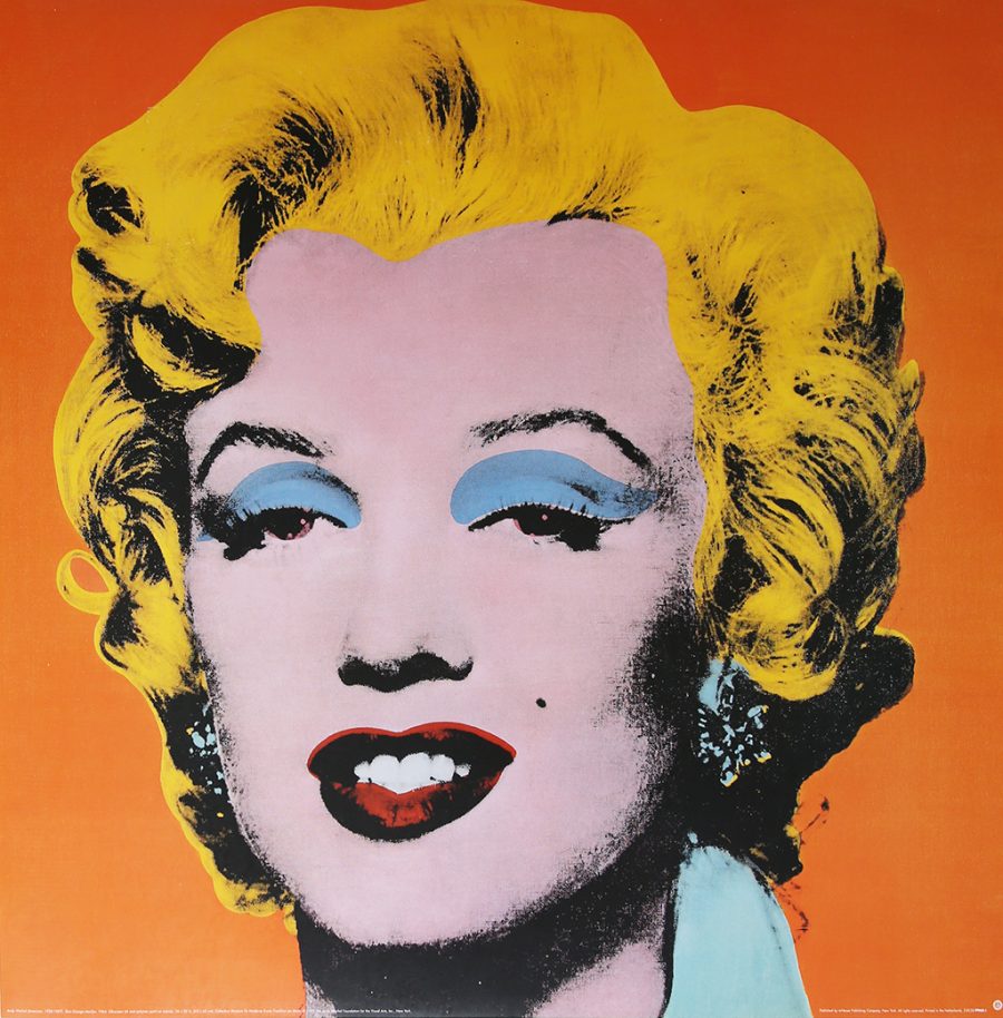 Marilyn - Orange - Andy Warhol (after)
