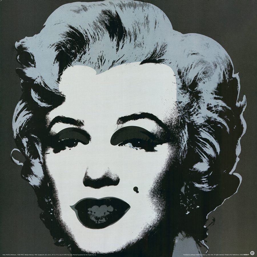Marilyn - Gray - Andy Warhol (after)