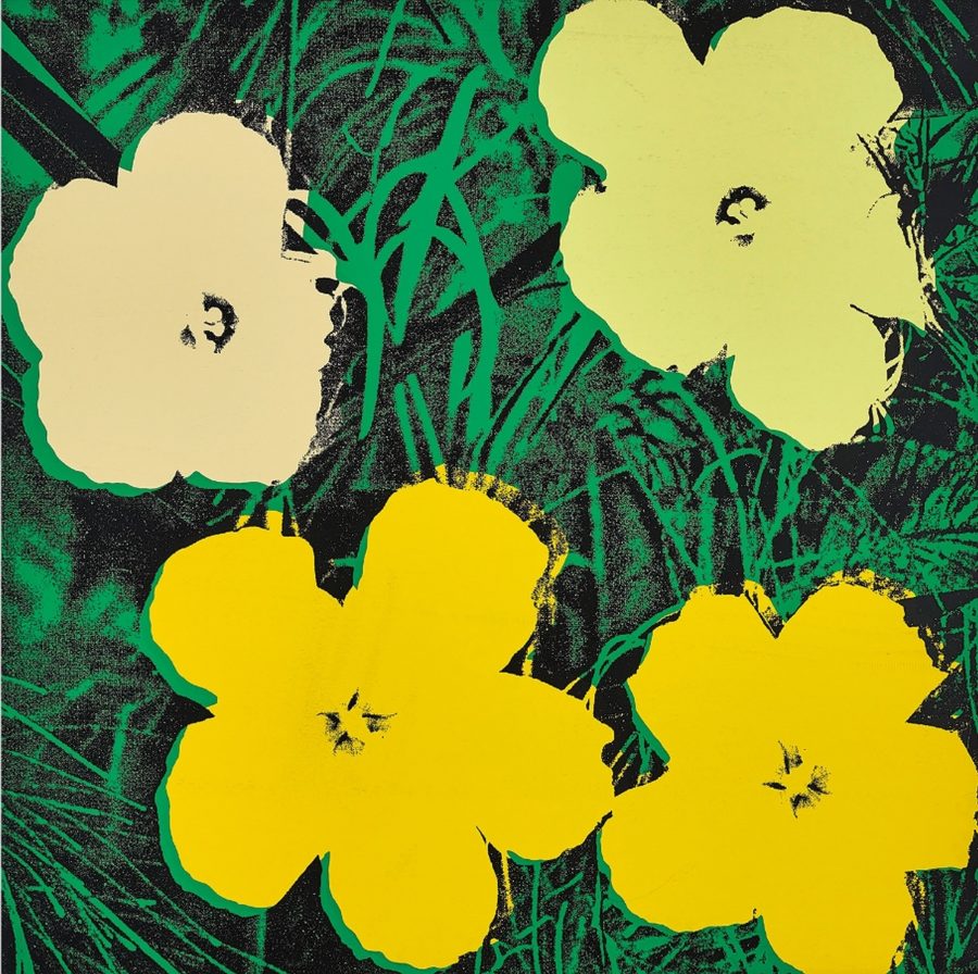 Flowers (Yellow Hues) - Andy Warhol