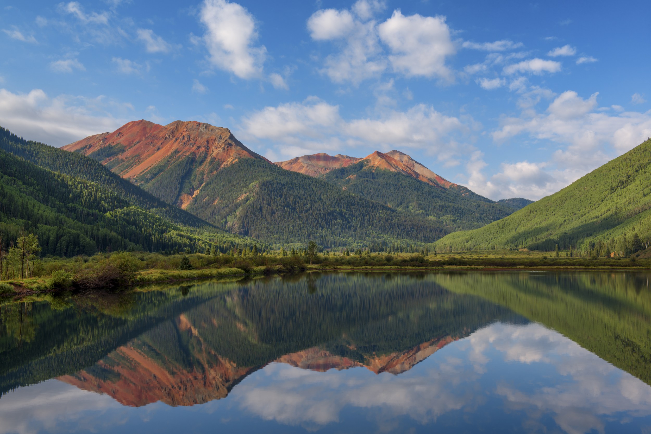 Red Mountain Reflection - Jack Hayhow