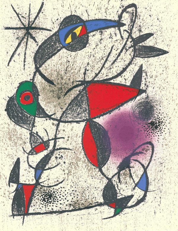 Jaillie du calcaire - Joan Miró